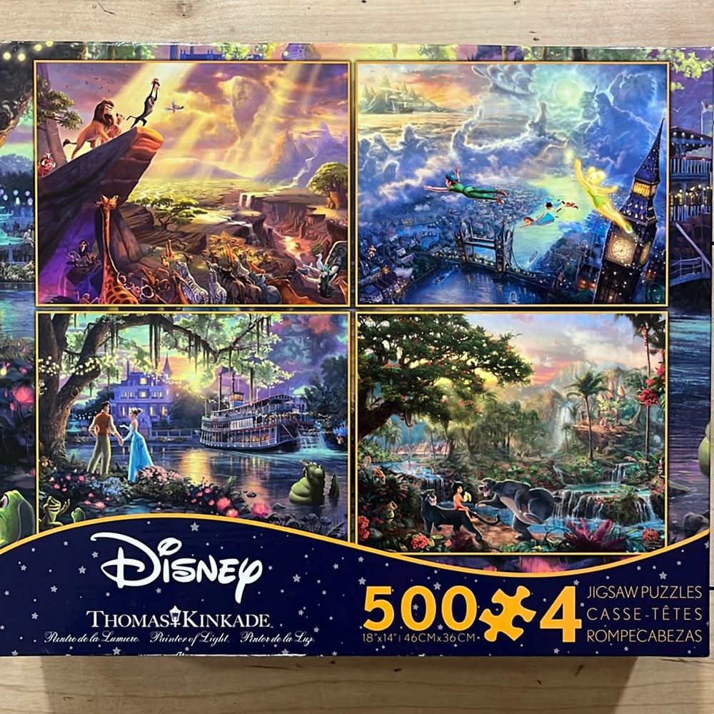 Disney 4 in 1 Puzzles